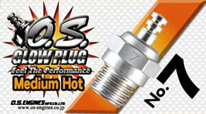 O.S.GLOW PLUGS NO.7 (m[}V[YvO) 71607100 RCp[c