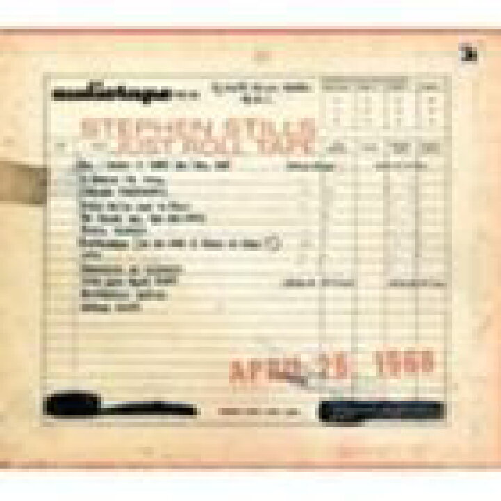 楽天市場】輸入盤 STEPHEN STILLS / JUST ROLL TAPE ： APRIL 26TH 