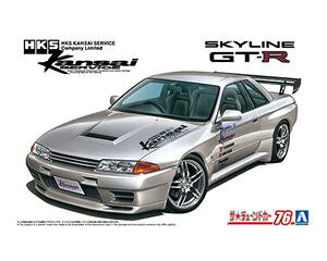 1/24 HKS�֐� BNR32 �X�J�C���C��GT-R �f90 (�j�b�T��) �g�ݗ��Ď��v�����f��