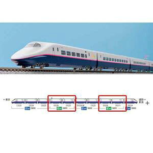 JR E2-1000系東北・上越新幹線(増備型)増結セット(4両) 98899 Nゲージ