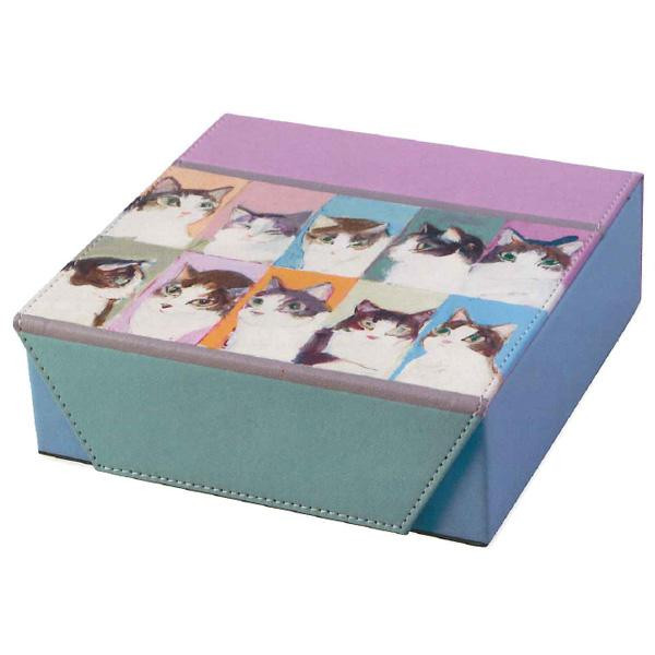 ネコのイラストが可愛いケース クーポンで100円off ネコポス不可 Man コレクションケースー1 A キャンセル 返品不可