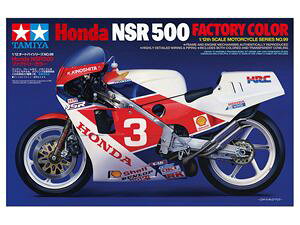 1/12 Honda NSR500 �t�@�N�g���[�J���[ 14099 �g�ݗ��Ď��v�����f��