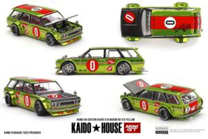 1/64 DATSUN 510S OG Flo Yellow(Enh) KHMG164 i~jJ[