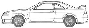 1/24 p݃~bhiCgV[Y No.4 YXJCC GT-R (R33) RGO gݗĎvf
