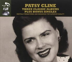 輸入盤 PATSY CLINE / THREE ORIGINAL ALBUMS ＆ SINGLES COLLECTION [4CD]