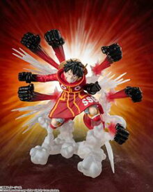 フィギュアーツZERO ［超激戦］ONE PIECE モンキー・D・ルフィ -ゴムゴムの鷹銃乱打- 塗装済み完成品フィギュア