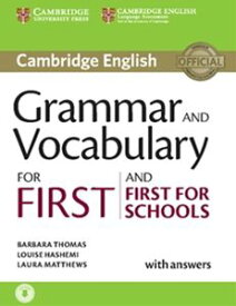 Cambridge Grammar and Vocabulary for First and First for Schools Book with answers with Audio