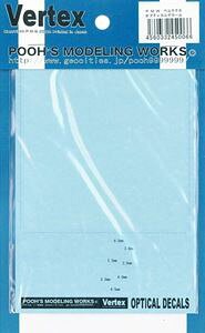 VOP-01 Vertex オプティカルデカール 45006 デカール