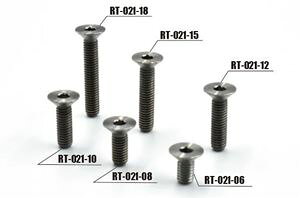 SPM�`�^�����t���b�g�w�b�h�X�N�����[�iM3×6mm�^4�{���j RT-021-06 RC�p�[�c