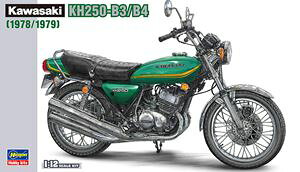 1/12 KAWASAKI KH250-B3/B4 BK8 �g�ݗ��Ď��v�����f��