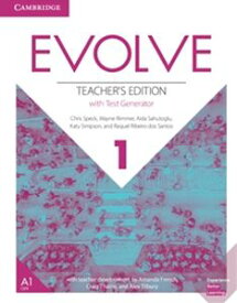 Evolve Level 1 Teacher’s Edition with Test Generator