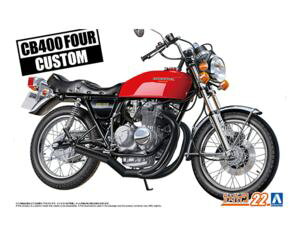 1/12 Honda CB400 CB400FOUR �f76 �J�X�^�� �g�ݗ��Ď��v�����f��