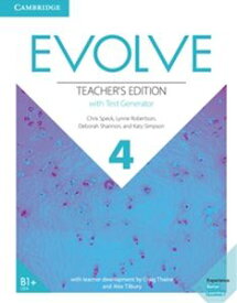 Evolve Level 4 Teacher’s Edition with Test Generator