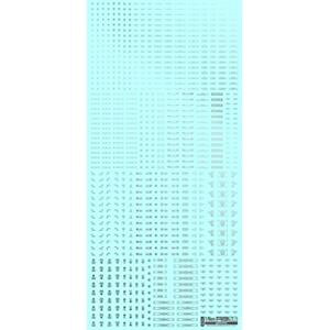 GND-02 コーションデカール ホイルシルバー 77021 デカール