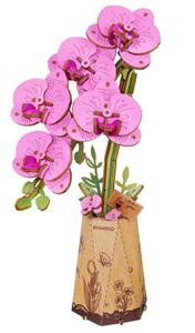 木製花 Purple Moth Orchid TW091 DIYキット