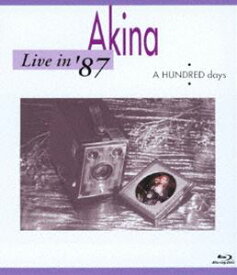 中森明菜／Live in ’87・A HUNDRED days＜5.1 version＞ [Blu-ray]