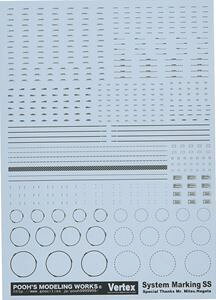 VSC-S1DG Vertex システムマーキングSS ダークグレー 45043 デカール