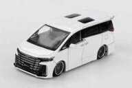 1/64 Toyota VELLFIRE 40 KUHL ホワイト(左ハンドル) ブリスター仕様 MGT01180-BL 完成品ミニカー