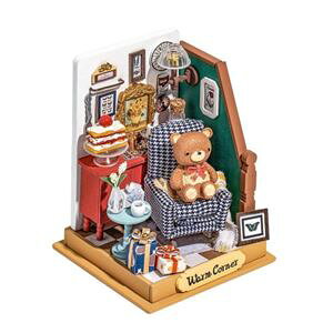 DIYミニチュアハウス ミニリビング DS028 DIYキット