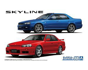 1/24 �C���`�A�b�v�V���[�Y No.16 R34�X�J�C���C�� 25GT�^�[�{�f98