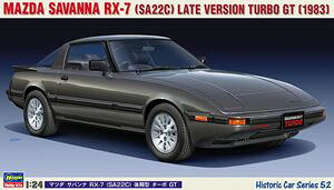 1/24 MAZDA �T�o���i RX-7�iSA22C�j ����^ �^�[�{GT HC52 �g�ݗ��Ď��v�����f��