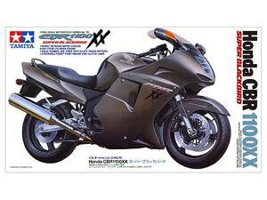 1/12 Honda CBR1100XX�X�[�p�[�u���b�N�o�[�h 14070 �g�ݗ��Ď��v�����f��