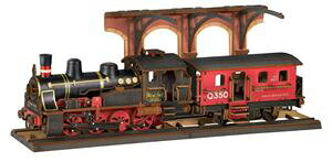 3Dウッドパズル Steam Journey TGS01 DIYキット