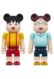 BE@RBRICK ちびまる子ちゃん まる子&たまちゃん ブロックタイプフィギュア