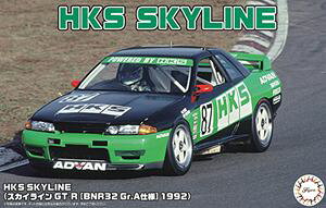 1/24 HKS SKYLINE(�X�J�C���C��GT-R [BNR32 Gr.A�d�l] 1992) ID304 �g�ݗ��Ď��v�����f��