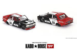 1/64 Datsun Street KAIDO 510 Racing V1(nh) KHMG102 i~jJ[