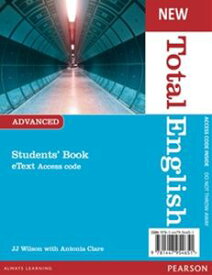 New Total English Advanced eText Students’ Book Access Card