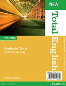 New Total English Starter eText Students’ Book Access Card
