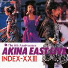 中森明菜 / ゴールデン☆ベスト 中森明菜 AKINA EAST LIVE INDEX-XXIII [CD]