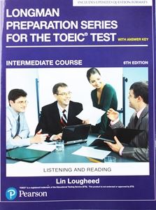 ギフト プレゼント ご褒美 激安セール ■外国語教材 Longman Preparation Series for the TOEIC Test 6 MP3 Student with Intermediate Key Book Answer and E