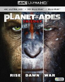 猿の惑星 トリロジーBOX＜4K ULTRA HD＋3D＋2Dブルーレイ／8枚組＞ [Ultra HD Blu-ray]