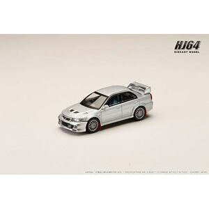 1/64 MITSUBISHI LANCER GSR Evolution6 CP9A 1999 �}�b�h�t���b�v�t�� �T�e���C�g�V���o�[ HJ642033AS �����i�~�j�J�[
