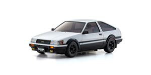 ミニッツAWD トヨタ カローラレビン AE86 ホワイト/ブラック 32641WBK ラジコン