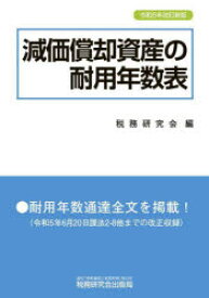 減価償却資産の耐用年数表