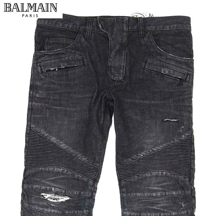 楽天市場】バルマン BALMAIN メンズ ボトムス パンツ デニム ジーンズ 