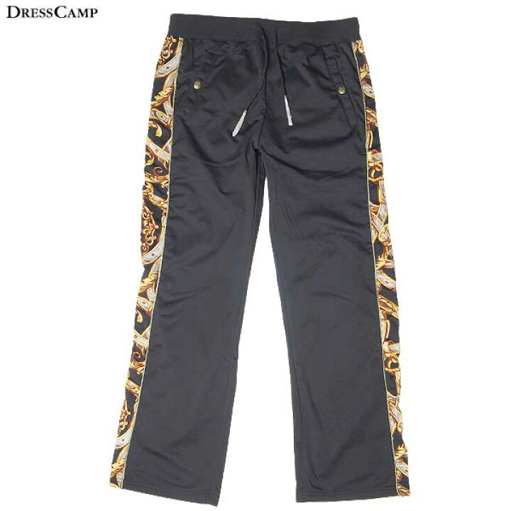 楽天市場 ドレスキャンプ Dress Camp メンズ トップス セットアップ上下組 訳あり トップスラバー部分劣化 破れ等あり バロック調ロゴプリント付セットアップジャージ 42 D 09 13s Dress Camp 送料無料 Smtb Tk ガッツ ブランドショップ