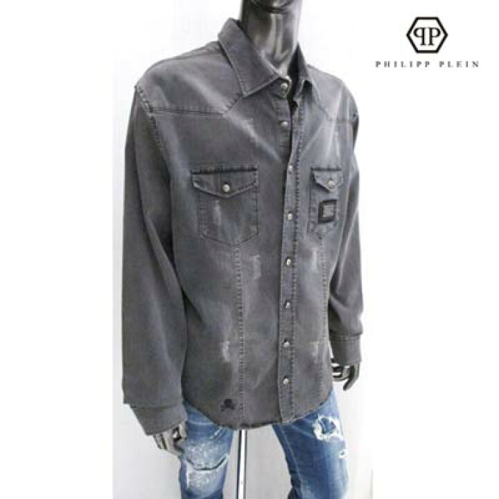 楽天市場】フィリッププレイン PHILIPP PLEIN メンズ トップス シャツ 