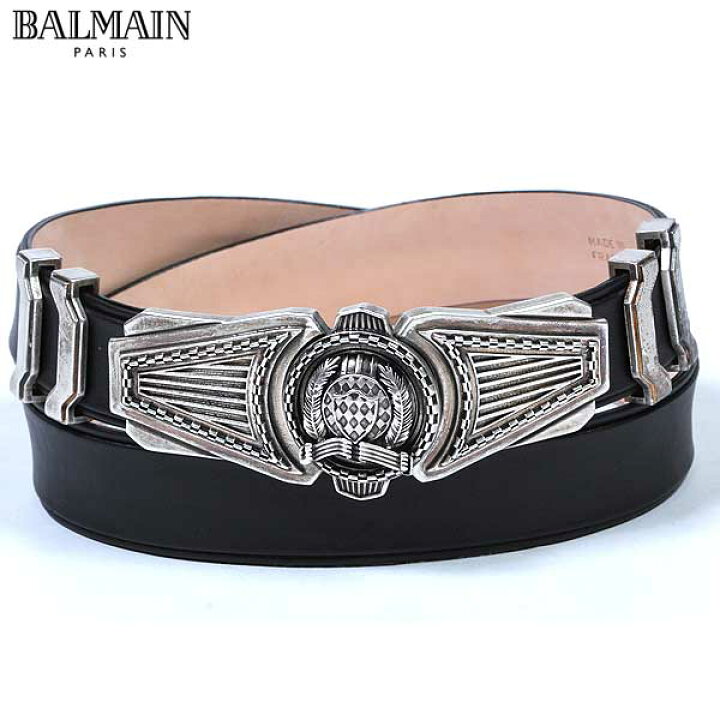 楽天市場】【完売】バルマン BALMAIN メンズ 小物 ベルト レザーベルト 
