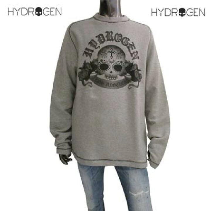 楽天市場】ハイドロゲン HYDROGEN メンズ トップス 長袖 トレーナー 