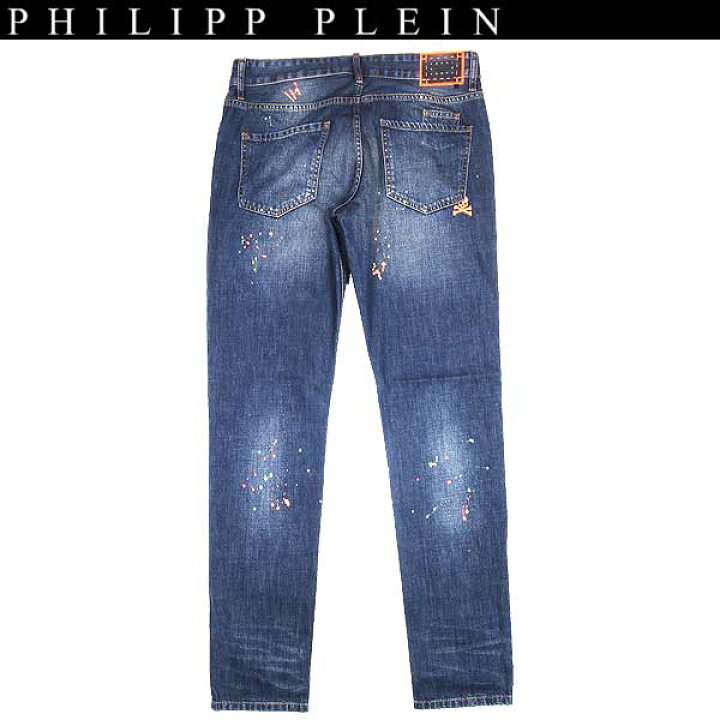 楽天市場】フィリッププレイン PHILIPP PLEIN メンズ ボトムス デニム 
