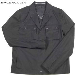 バレンシアガ BALENCIAGA メンズ アウター ジャケット ジップ付テーラードジャケット ブラック 343901 TIB14 1000 14S (R212000) 【送料無料】【smtb-TK】