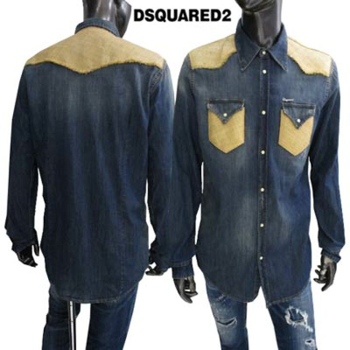 楽天市場】ディースクエアード DSQUARED2 メンズ トップス シャツ 長袖 