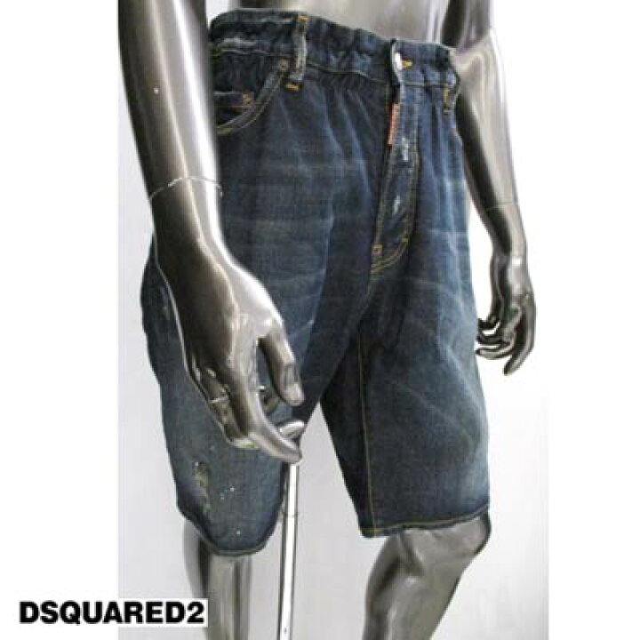 楽天市場】DSQUARED2 ディースクエアード ハーフパンツ MARINE SHORTS 