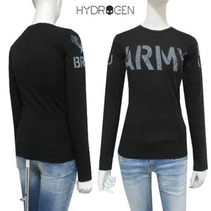楽天市場】ハイドロゲン HYDROGEN レディース トップス ロンT 長袖 