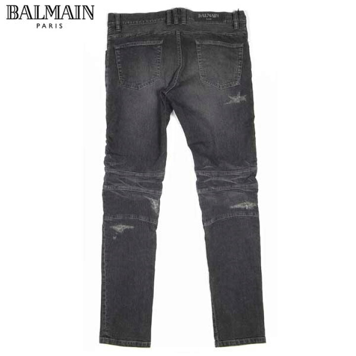 楽天市場】バルマン BALMAIN メンズ パンツ ボトムス デニム ダメージ 