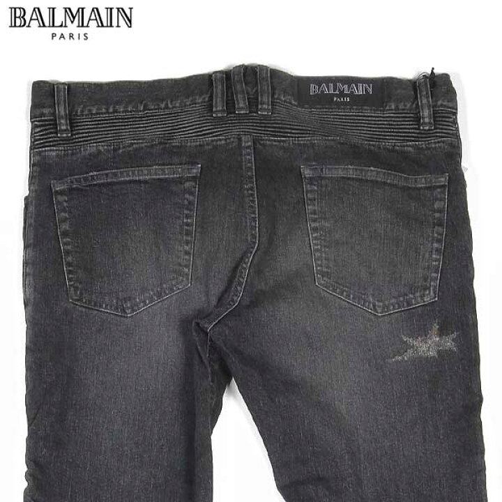 楽天市場】バルマン BALMAIN メンズ パンツ ボトムス デニム ダメージ 